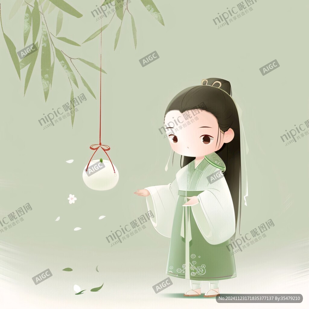 q版書生