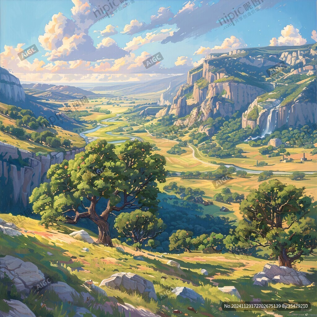 風景原畫