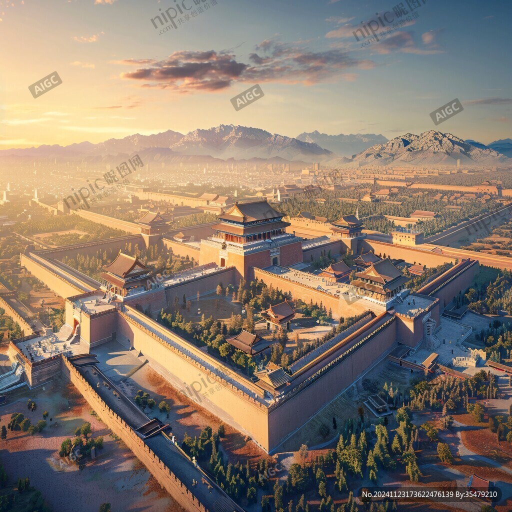 秦皇宮全景