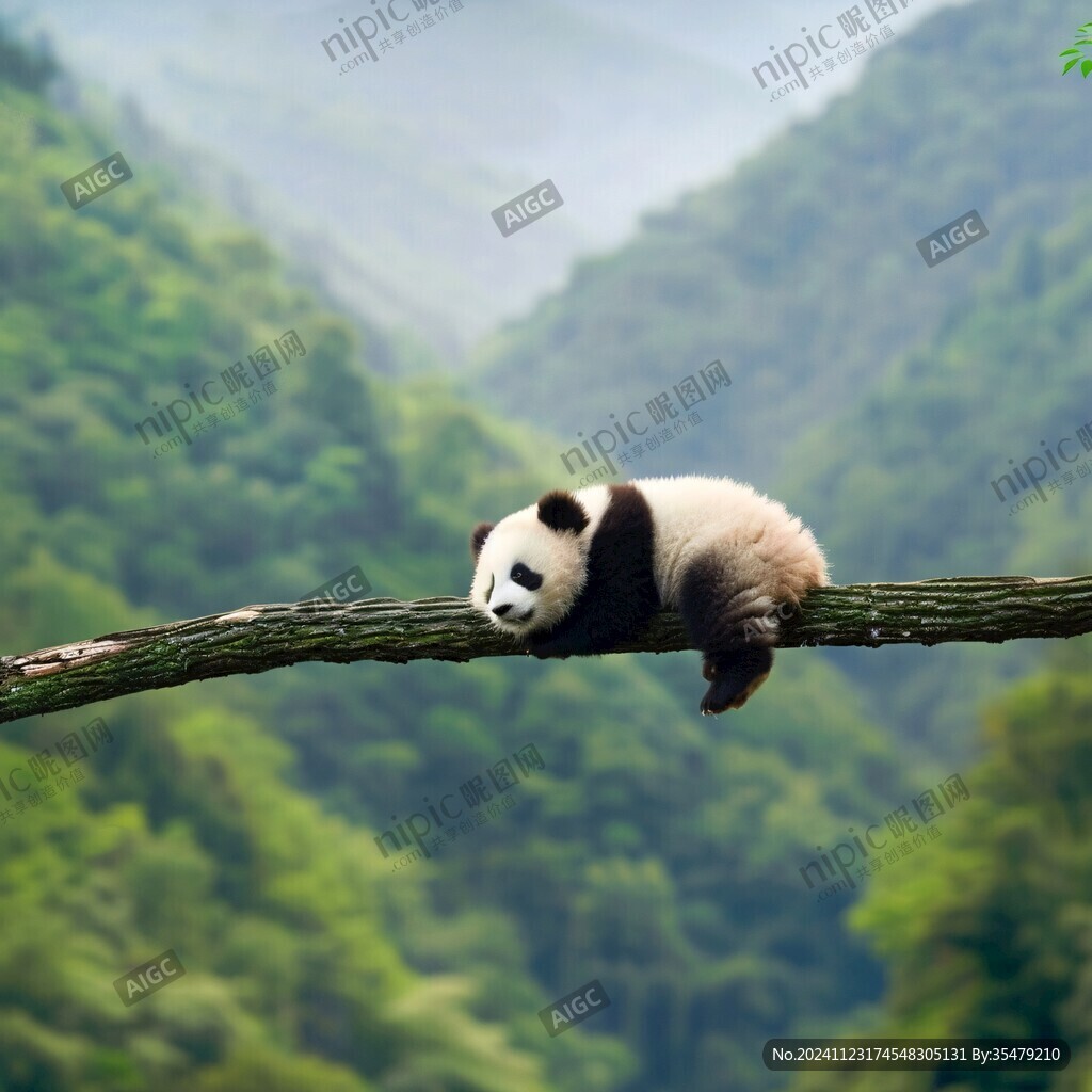 樹上小熊貓