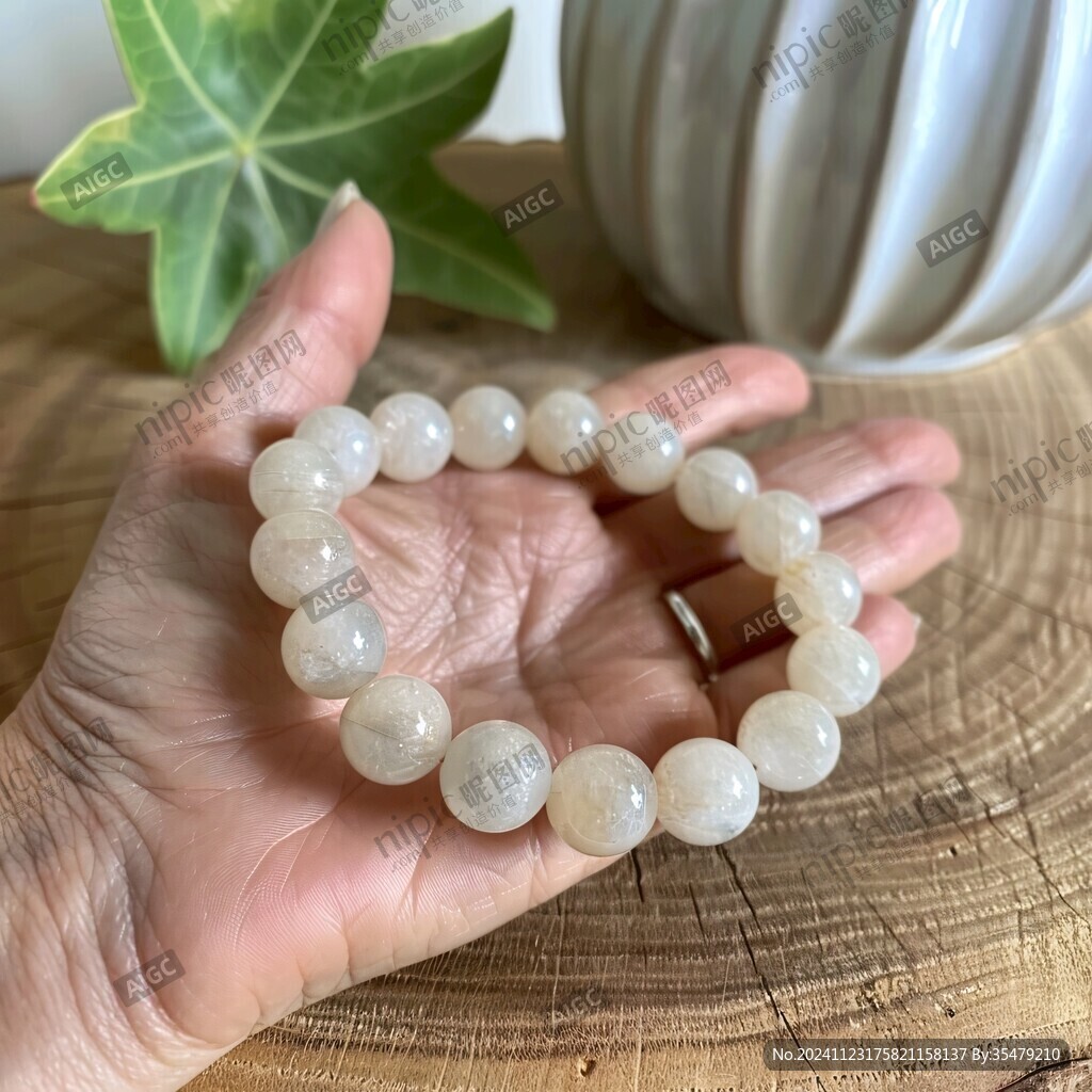 白蜜手串