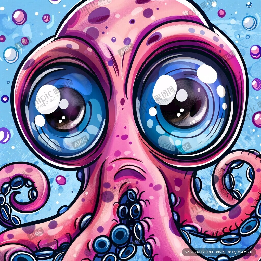 插畫章魚