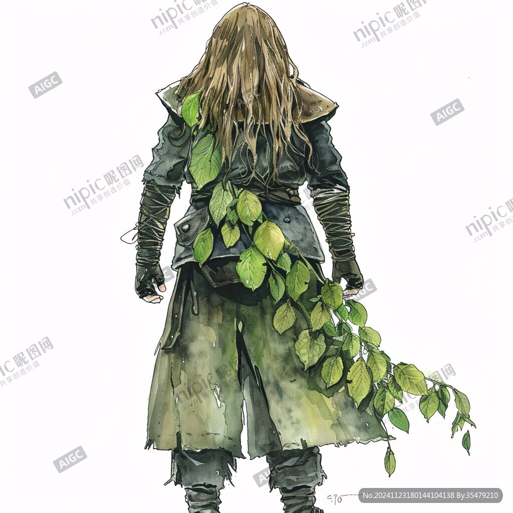 綠寶石李插畫
