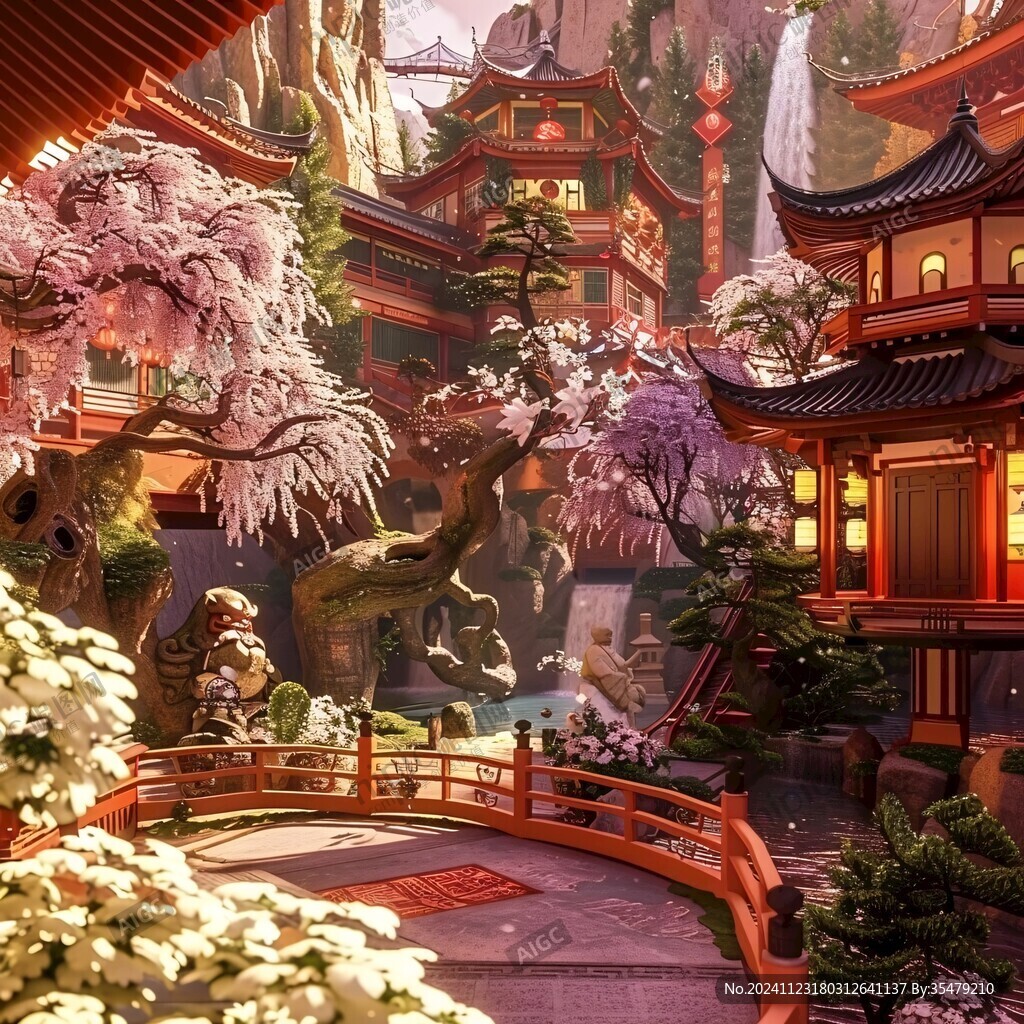 日式風格場景