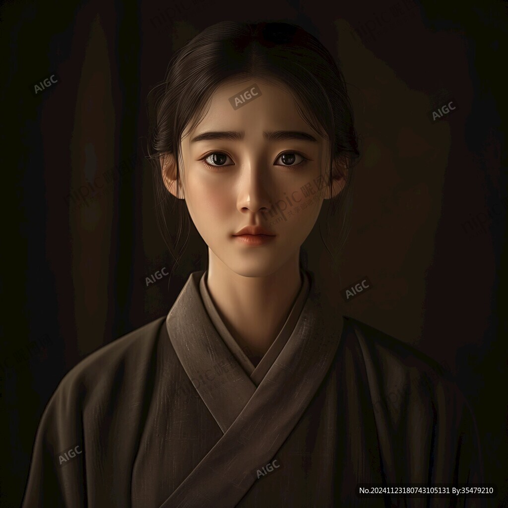寫(xiě)實(shí)人物插畫(huà)
