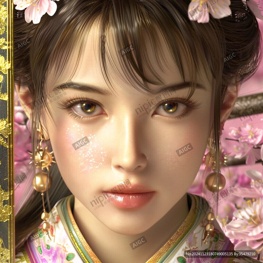 寫實人物插畫