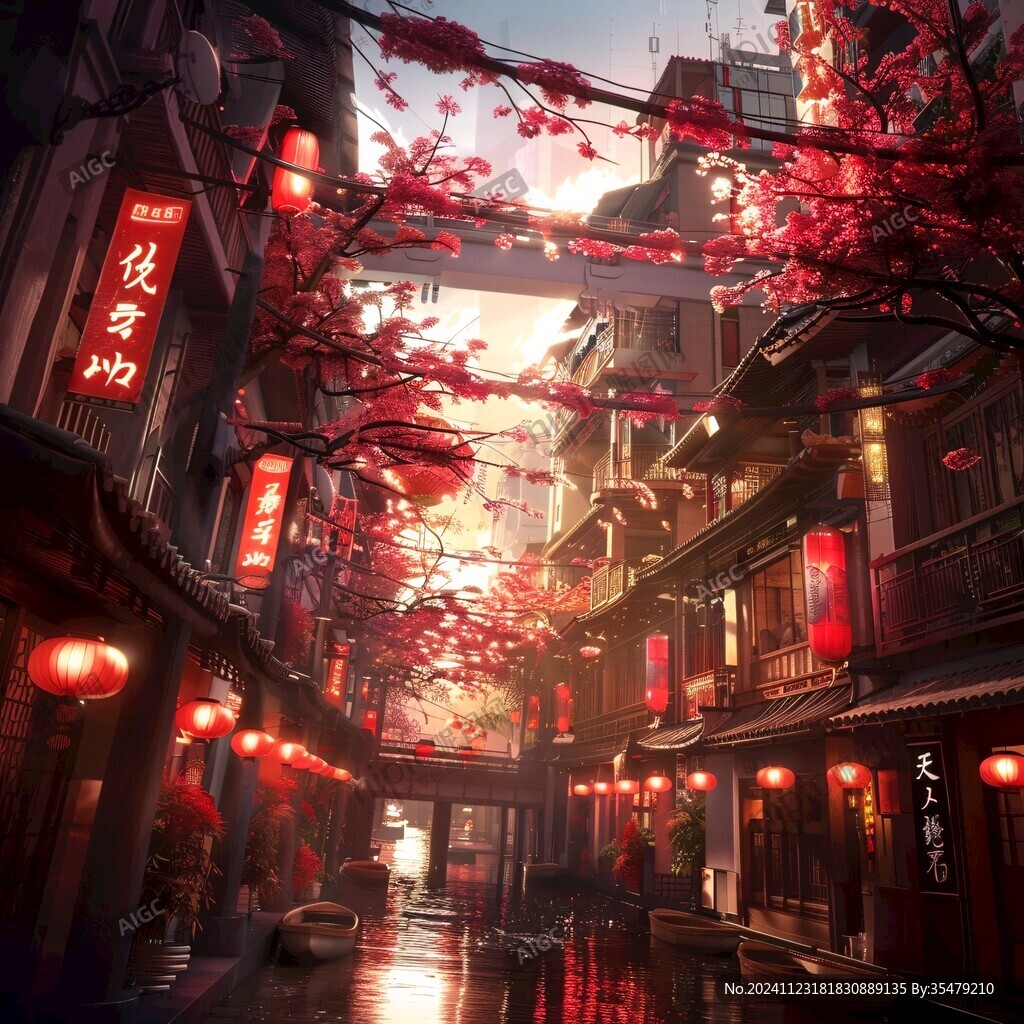 古代繁華街道