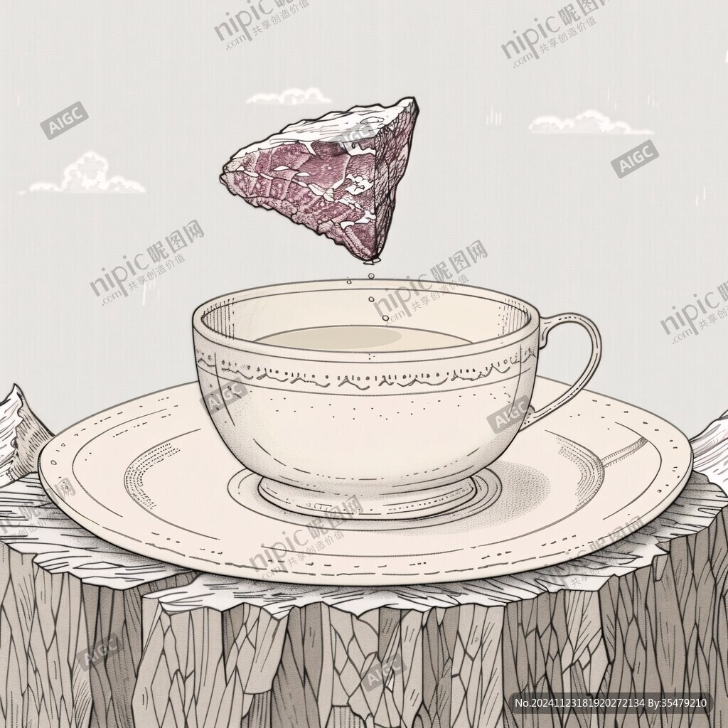 下午茶插畫