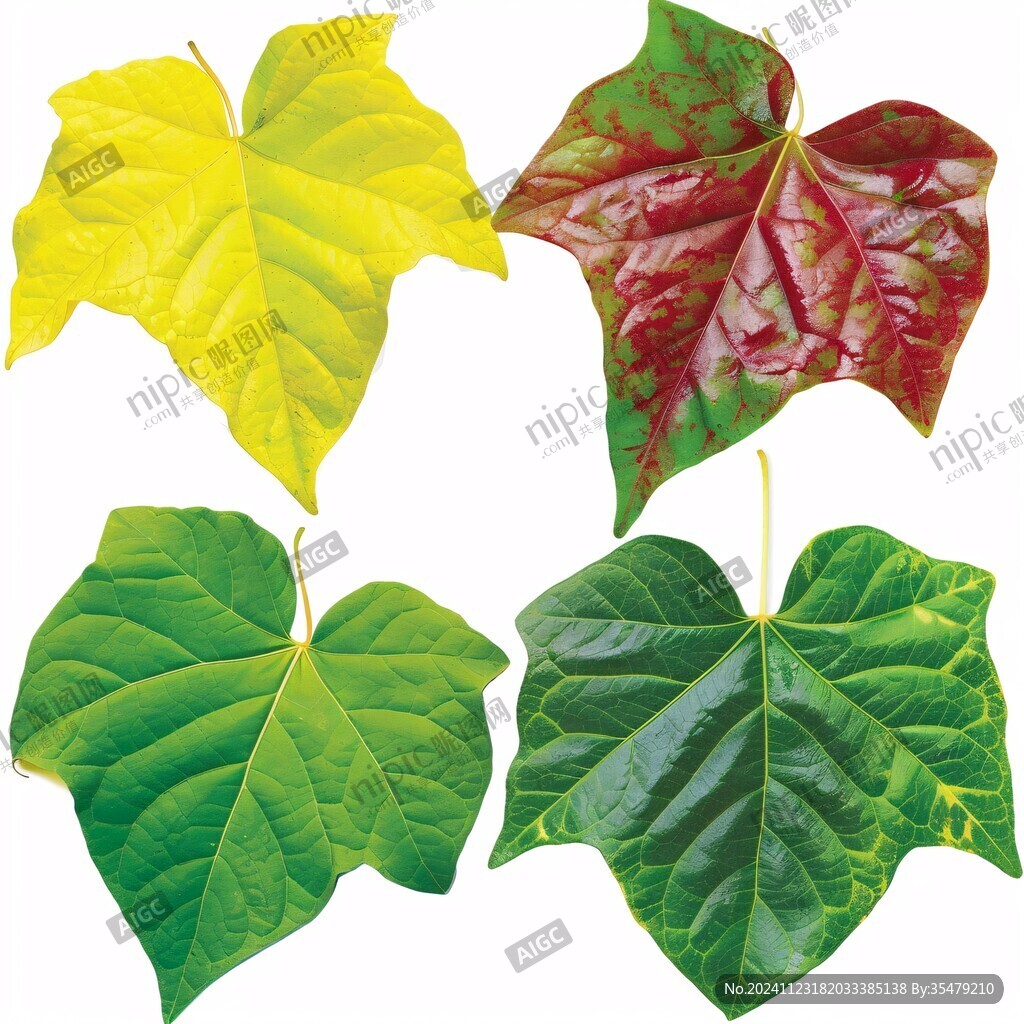 貼圖材質(zhì)素材彩葉植物