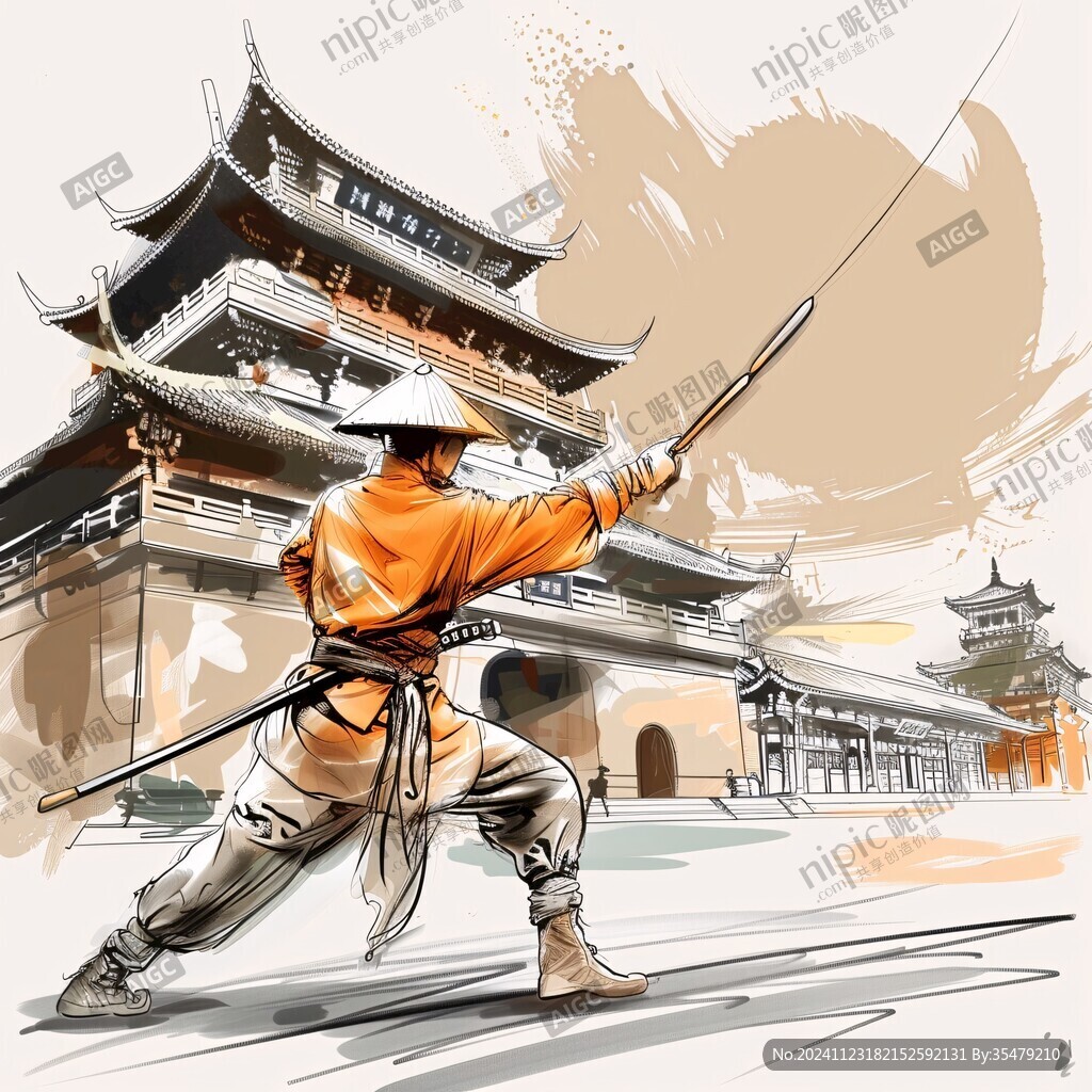精武門插畫