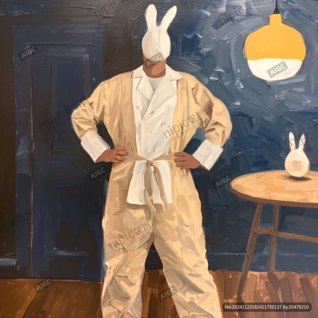 宇航員兔兔拍紙本