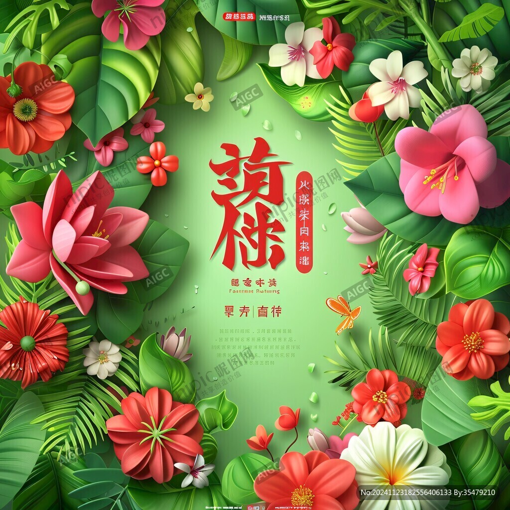 花瓣系列海報(bào)