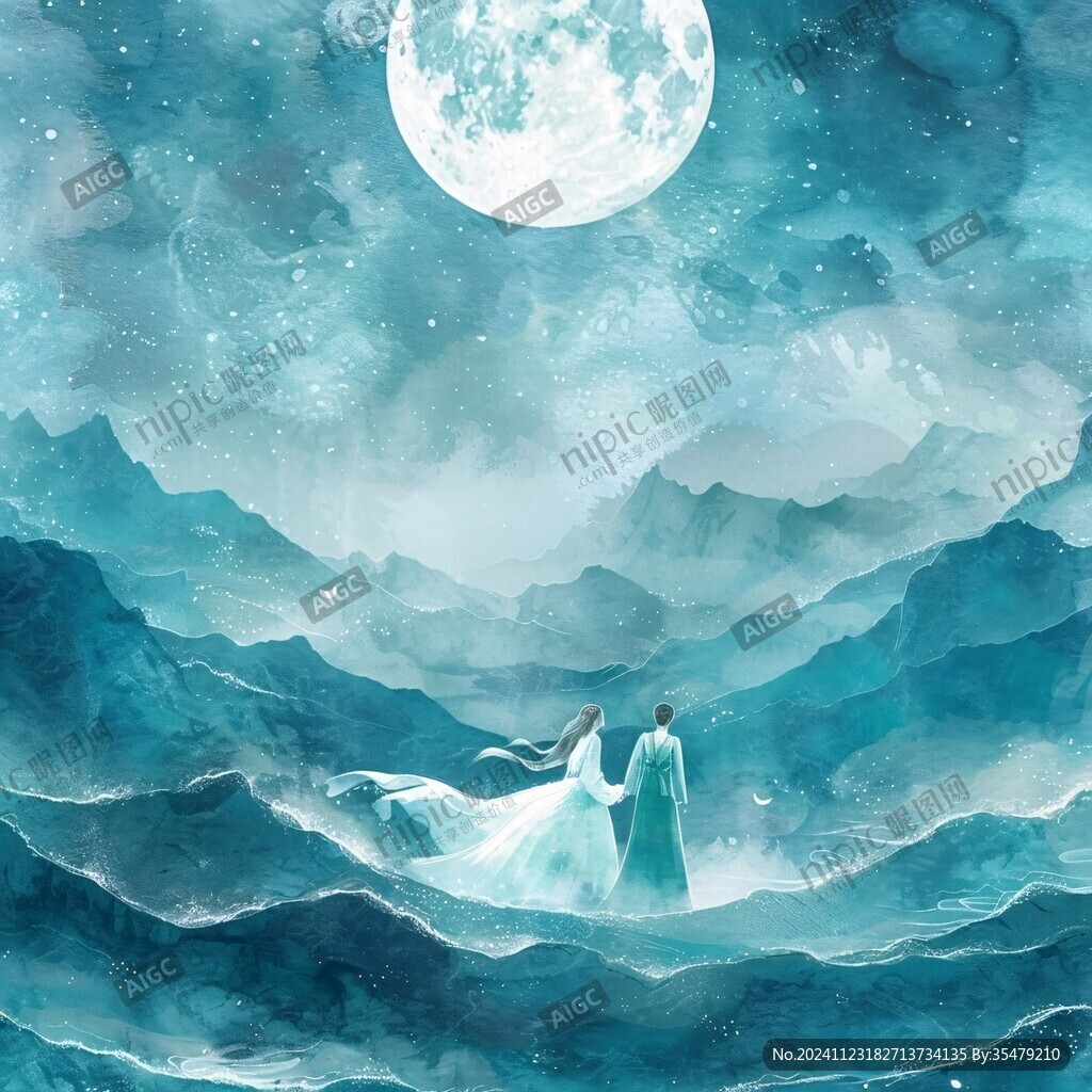 星月河幻想插畫
