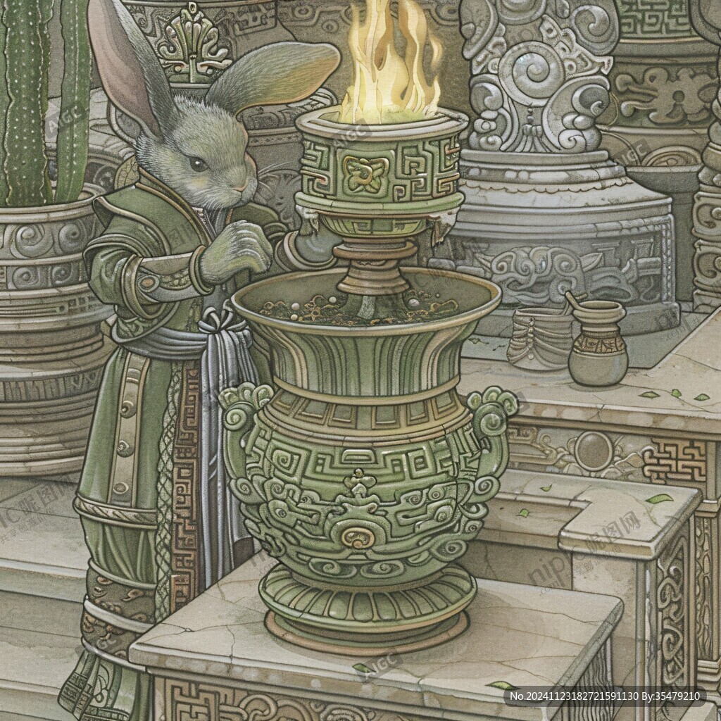 兔年系列插畫形象