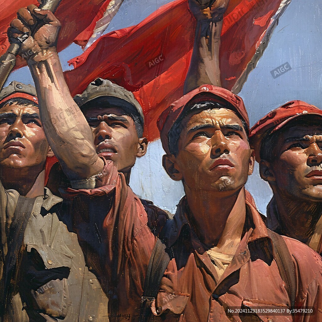 工人運動壁畫