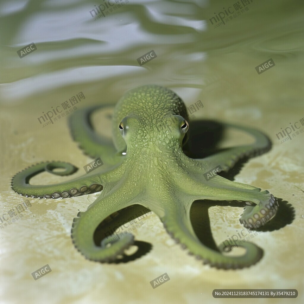 3d章魚