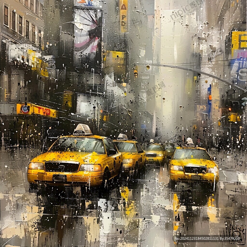雨中出租車
