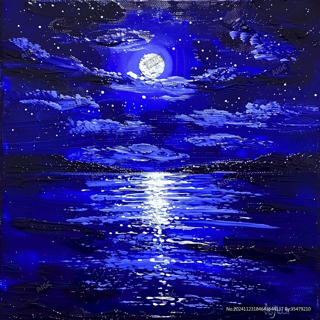 抽象寫意星辰大海