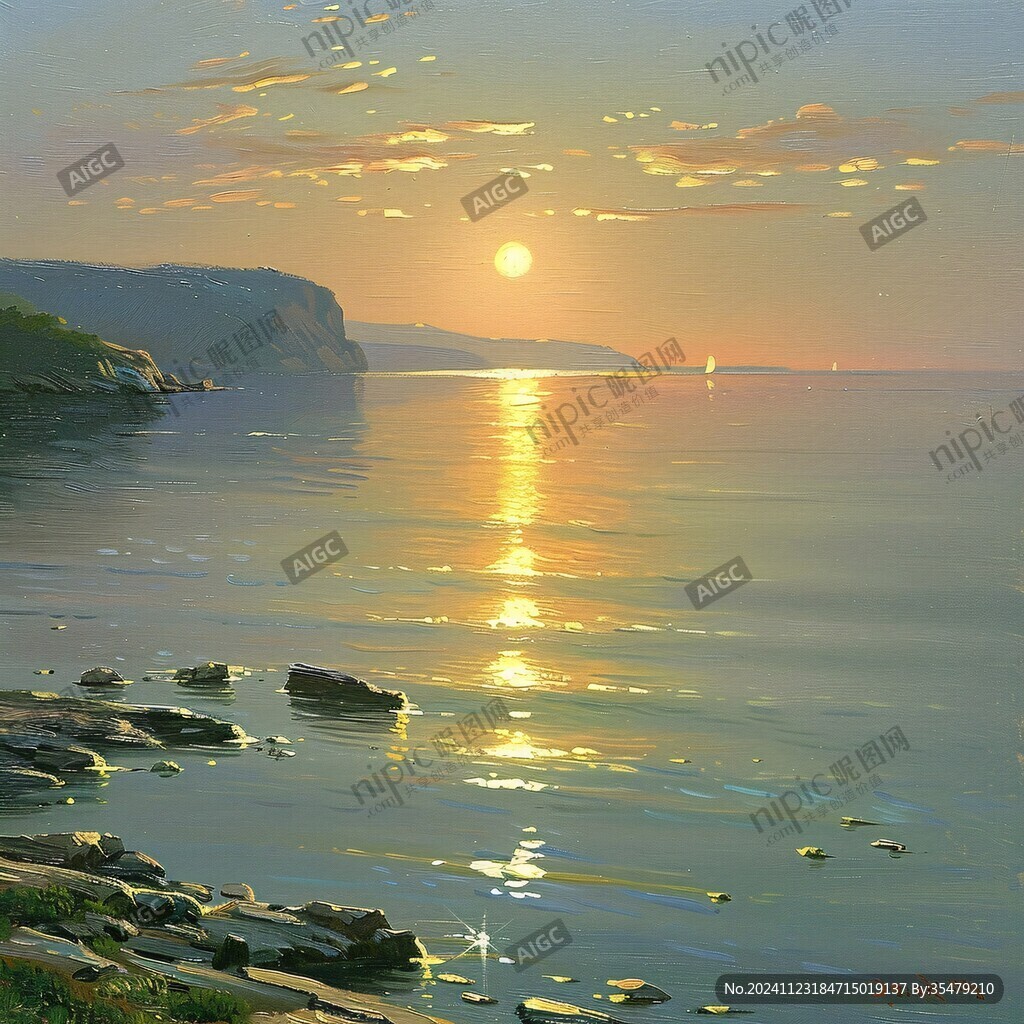 冷極灣的早晨