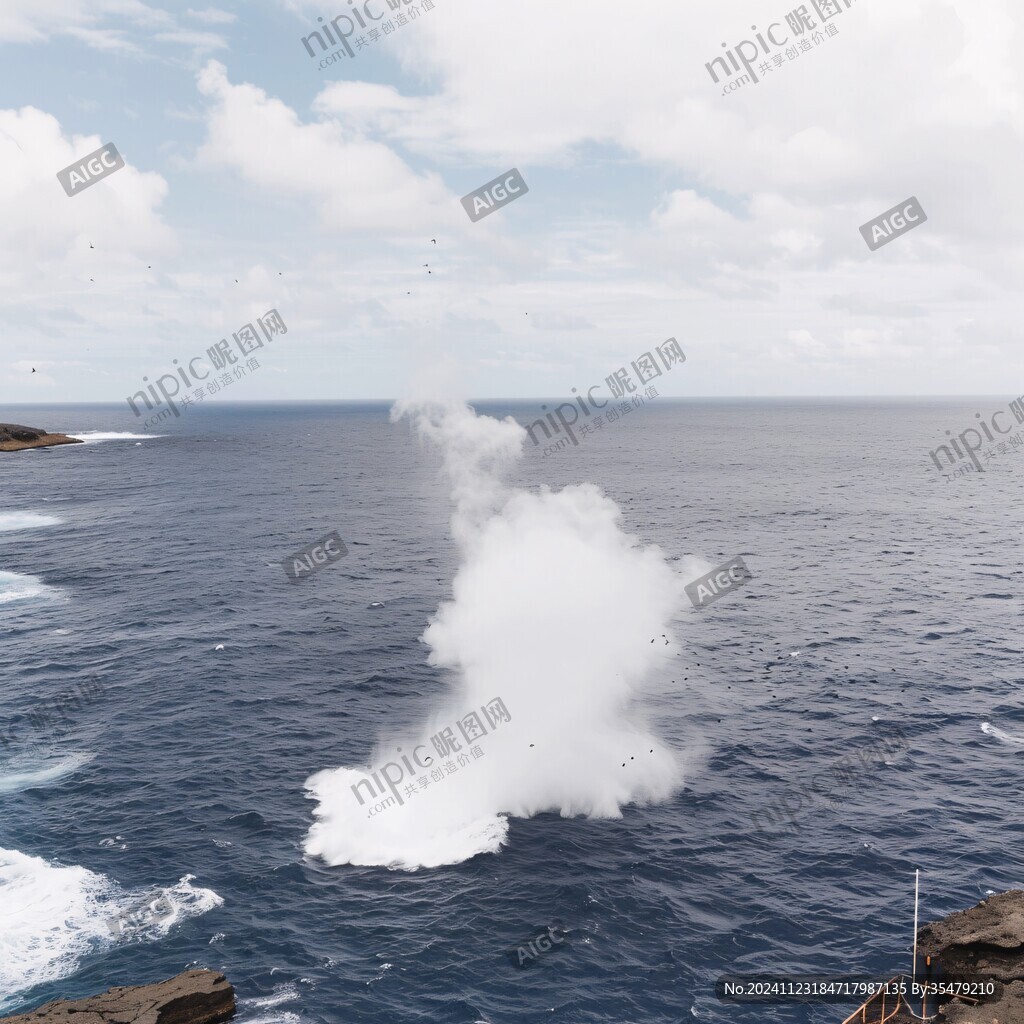 噴溢海底熱泉出口