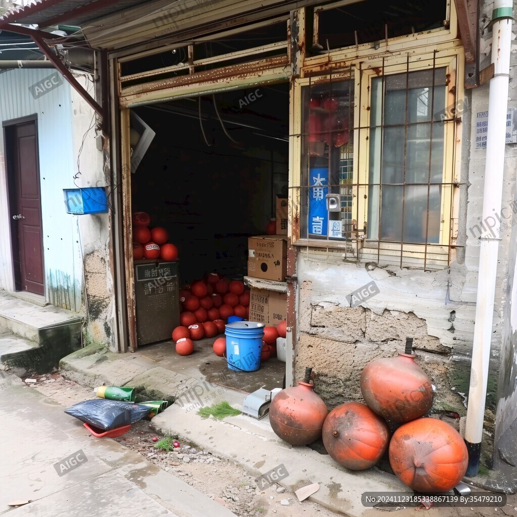 小巷菜場