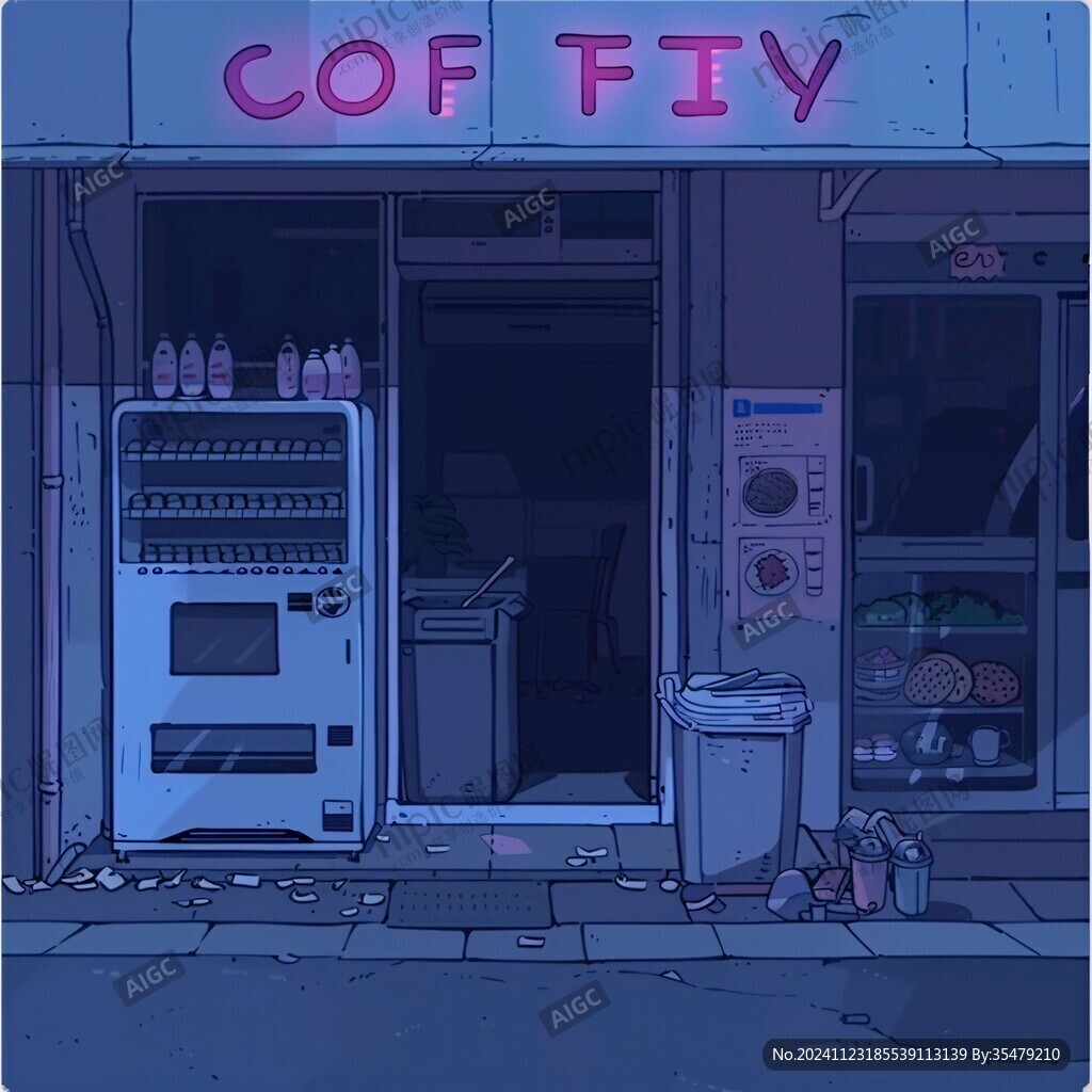 夜晚便利店