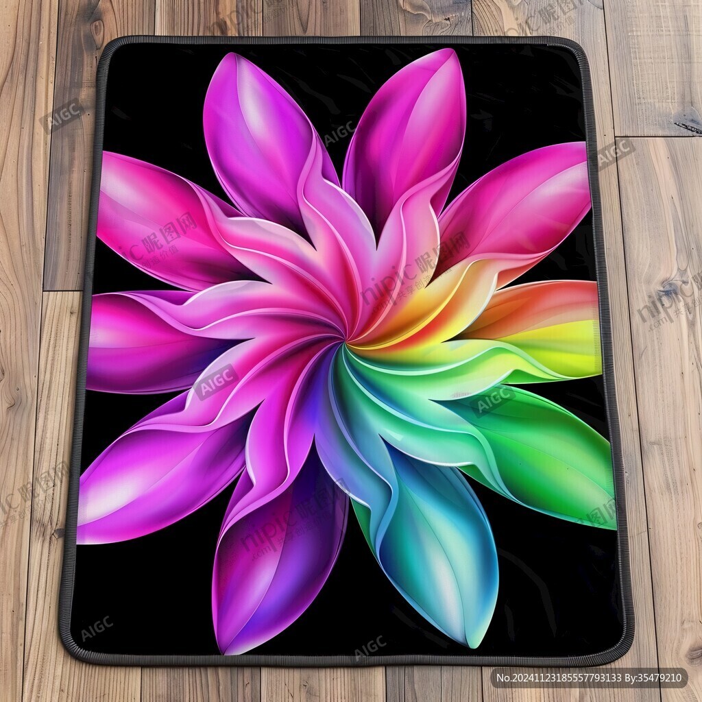 ipad創意后蓋花葉