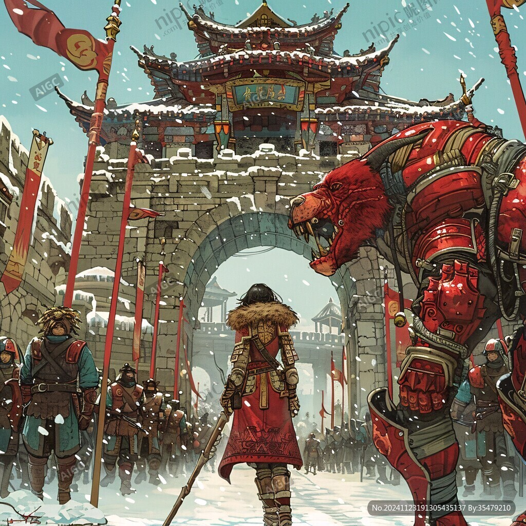 大境門插畫