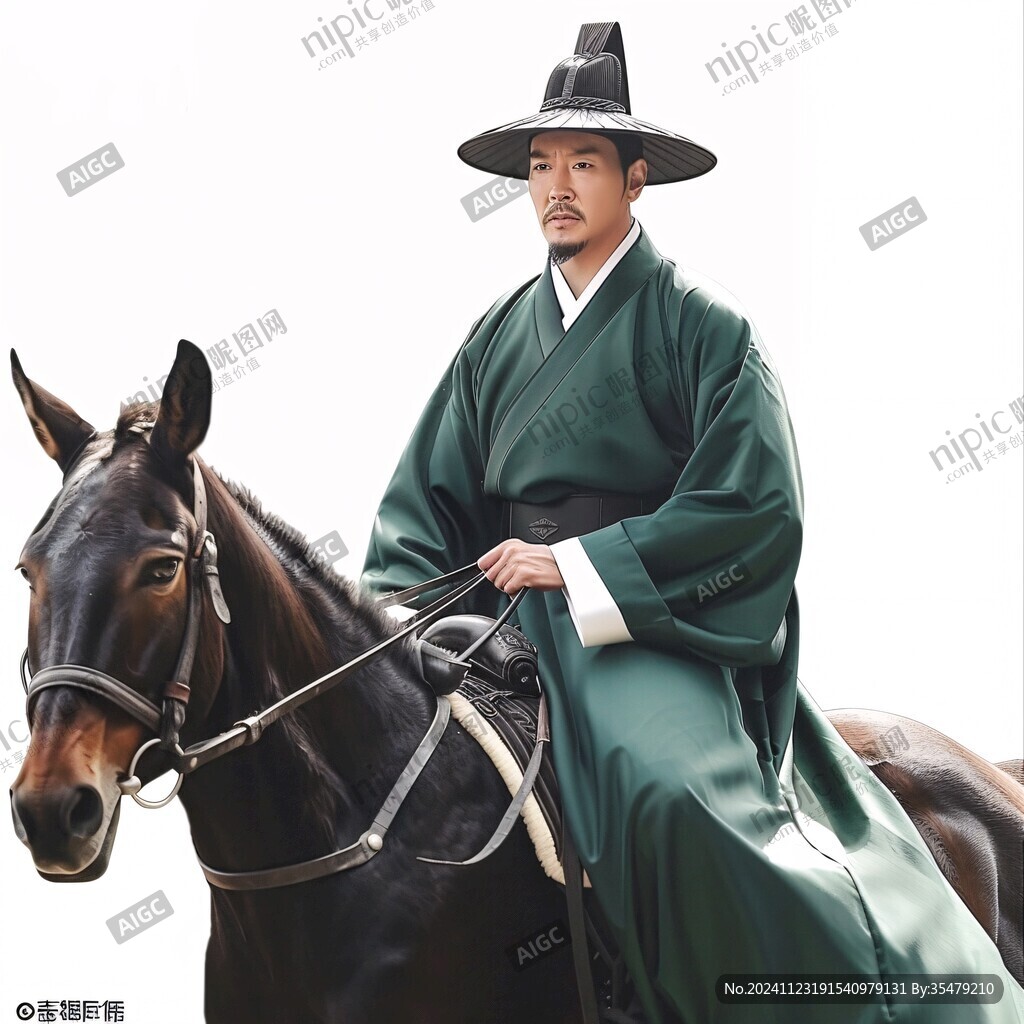 古代騎馬官吏