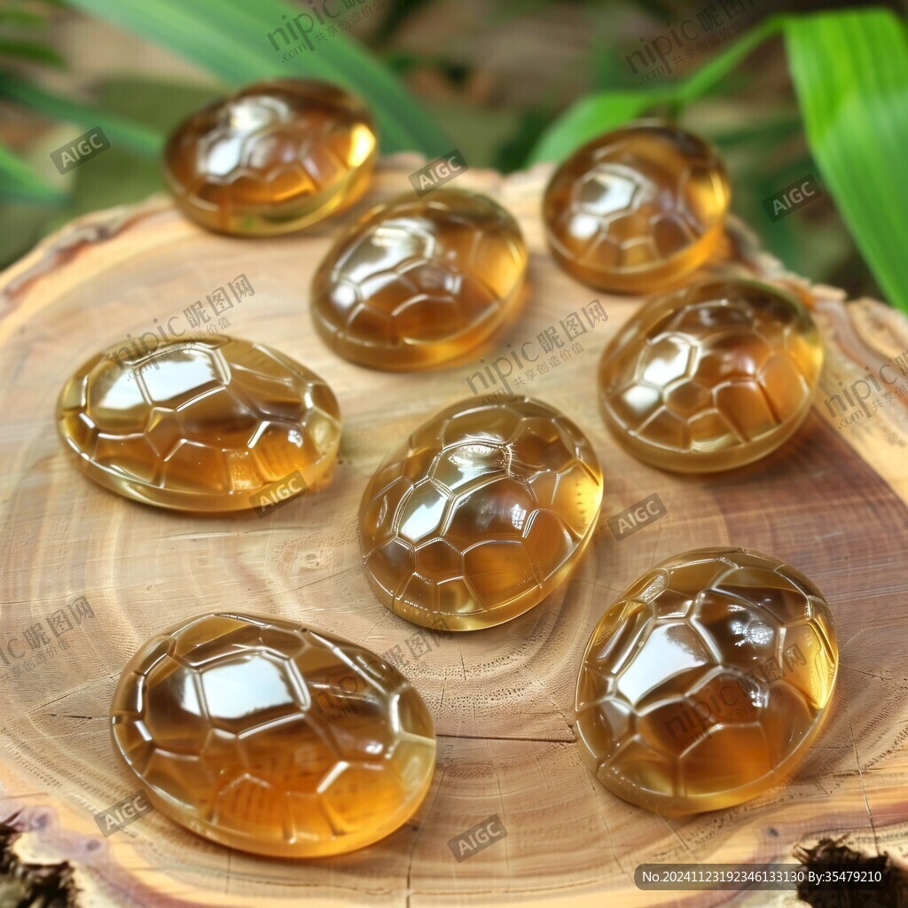 金棕珀琥珀