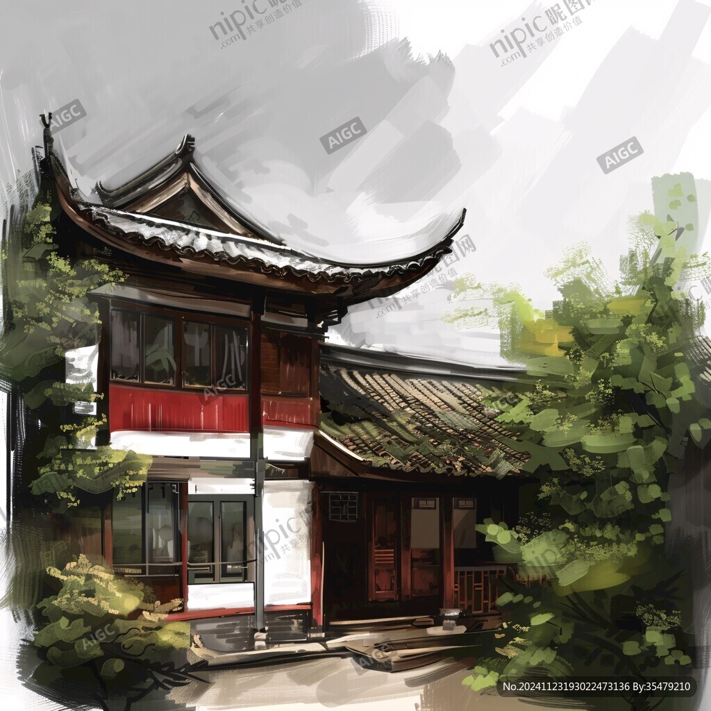 文殊院插畫