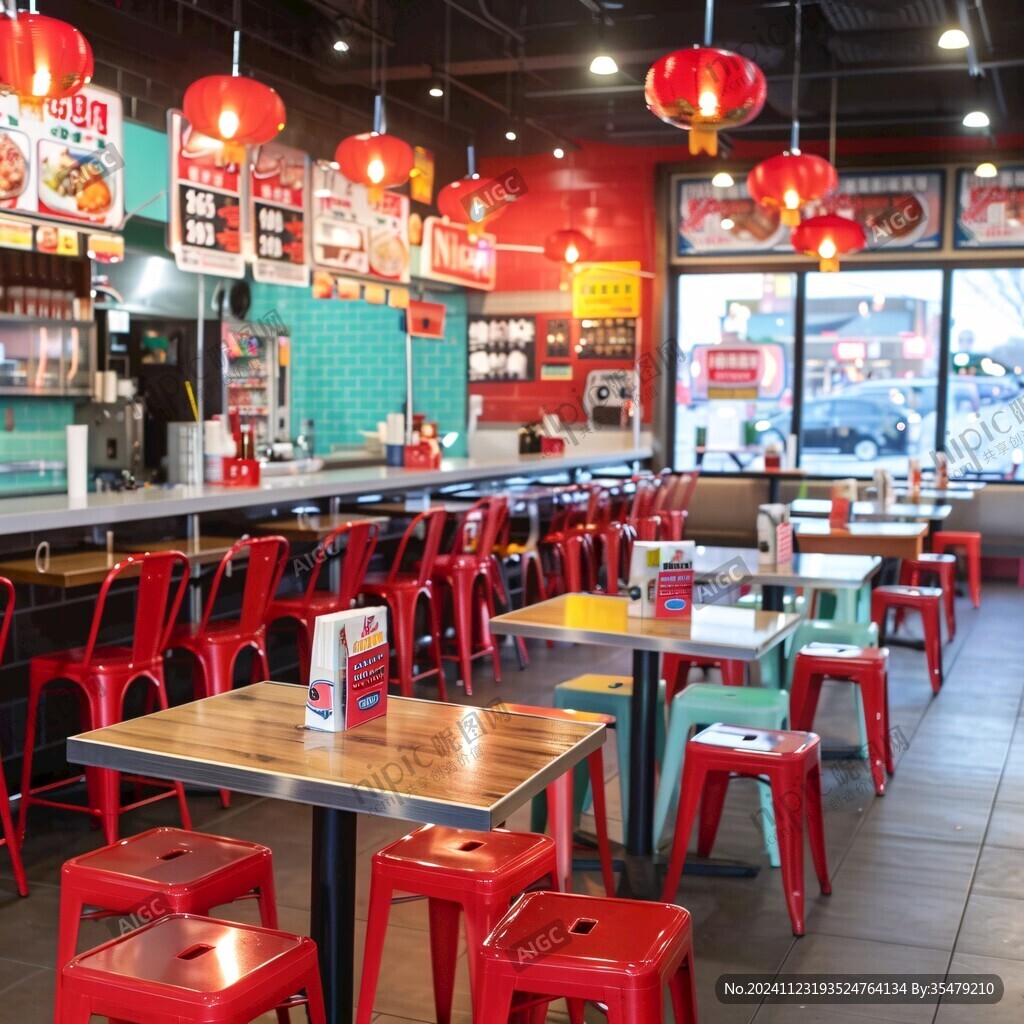 快餐店內景
