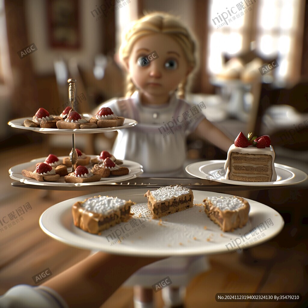 3d食物