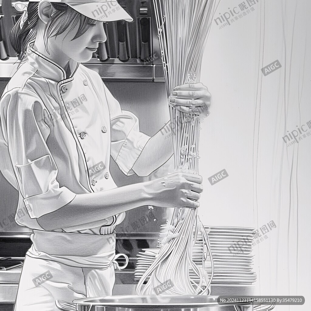動漫女廚師