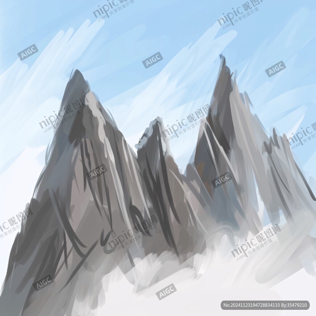 大山插畫