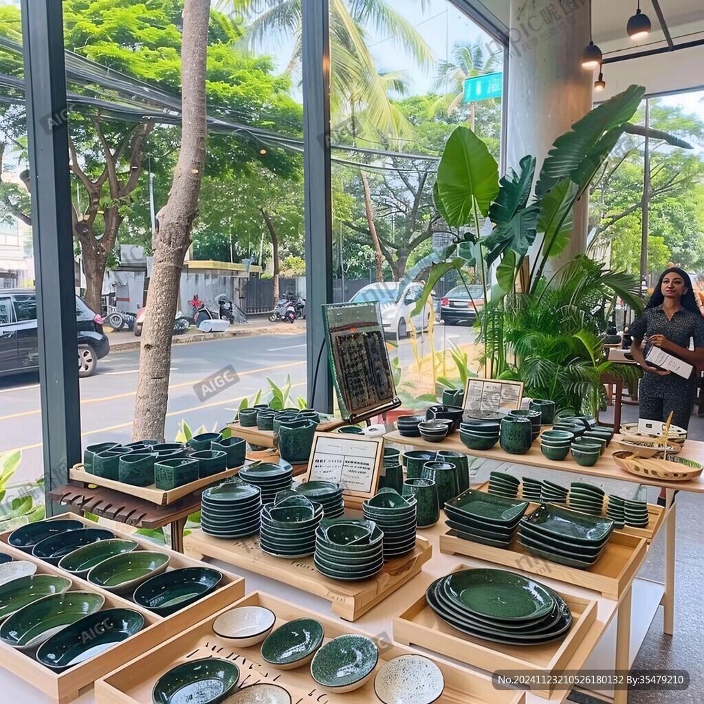 植物咖啡店