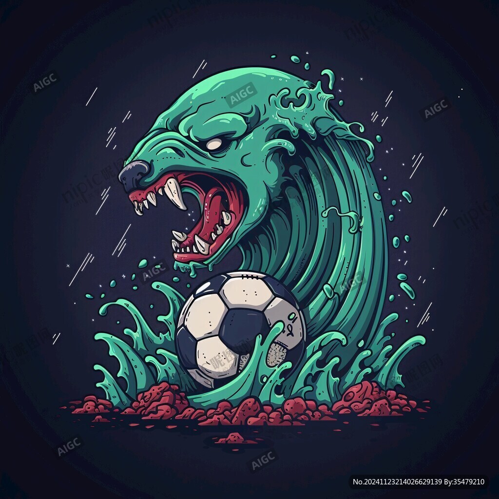 海怪插畫