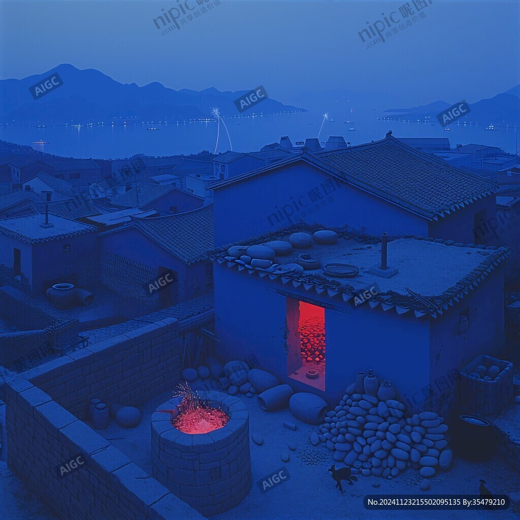 打鐵生活場(chǎng)景