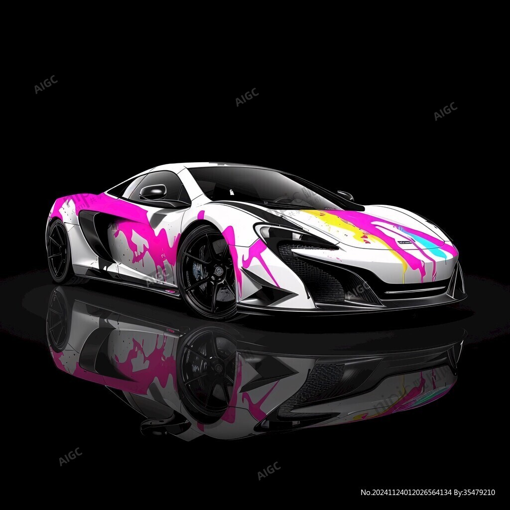 絢麗線條汽車