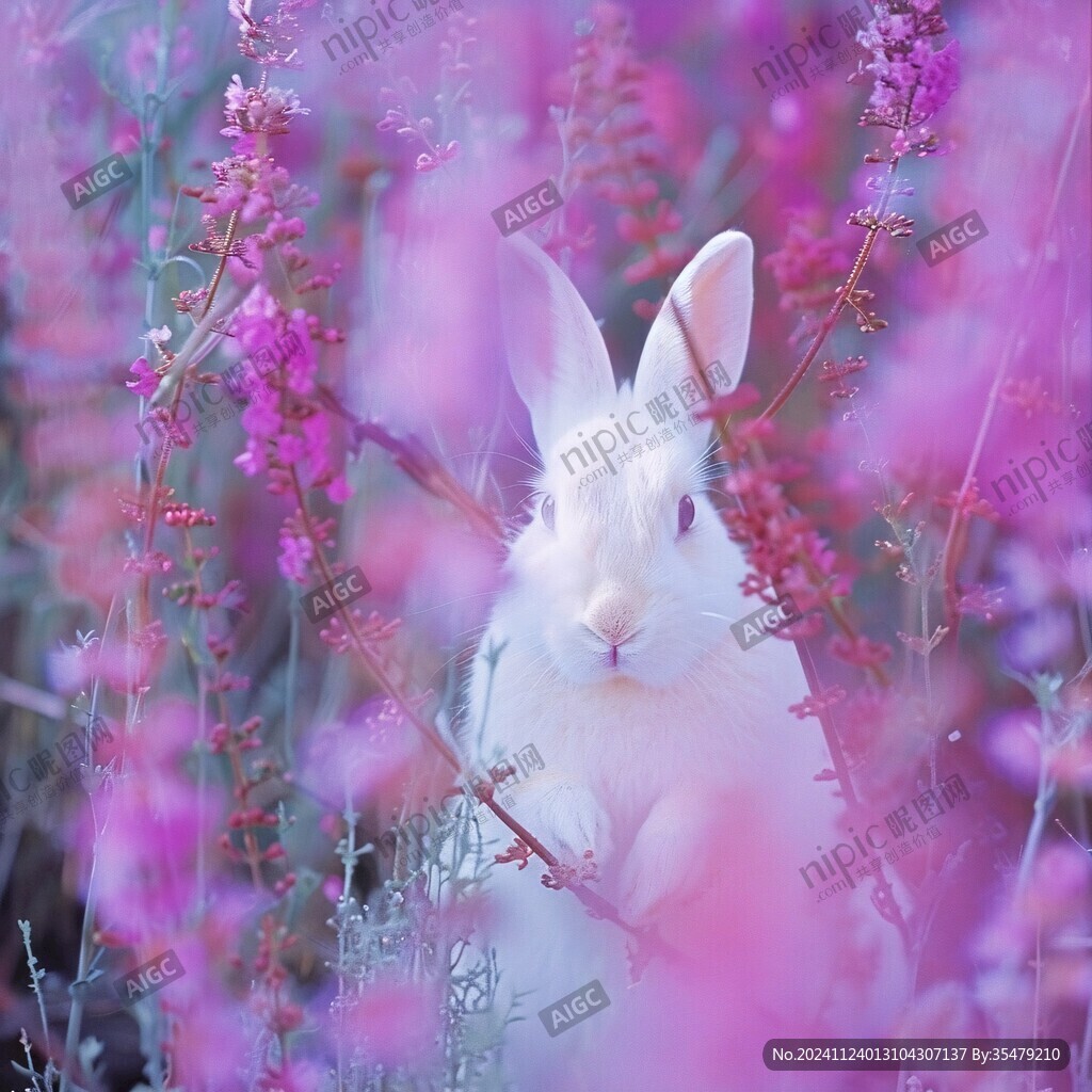 兔兔與花花