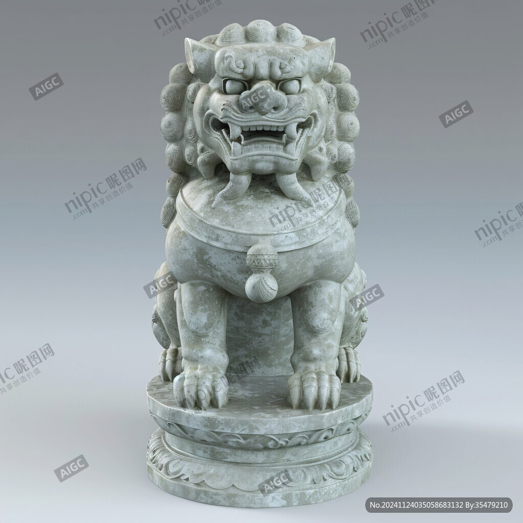 青瓷獅形燭臺(tái)