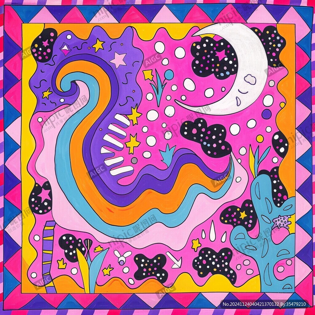 孟菲斯插畫