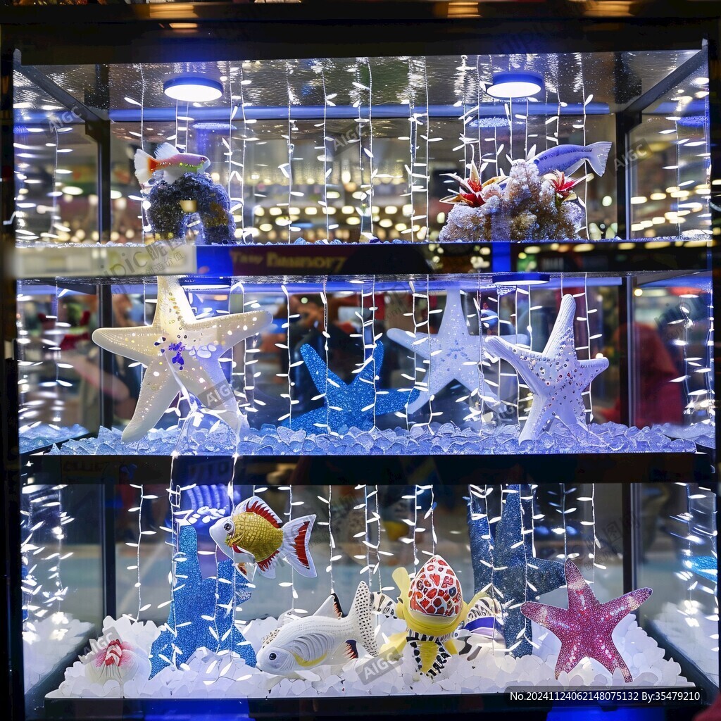 海洋主題櫥窗