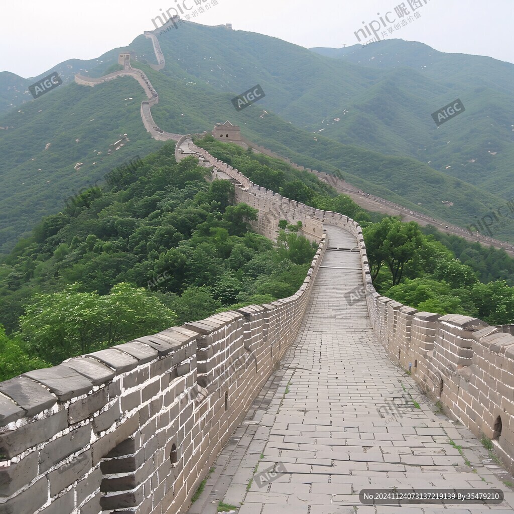 長城風景素材