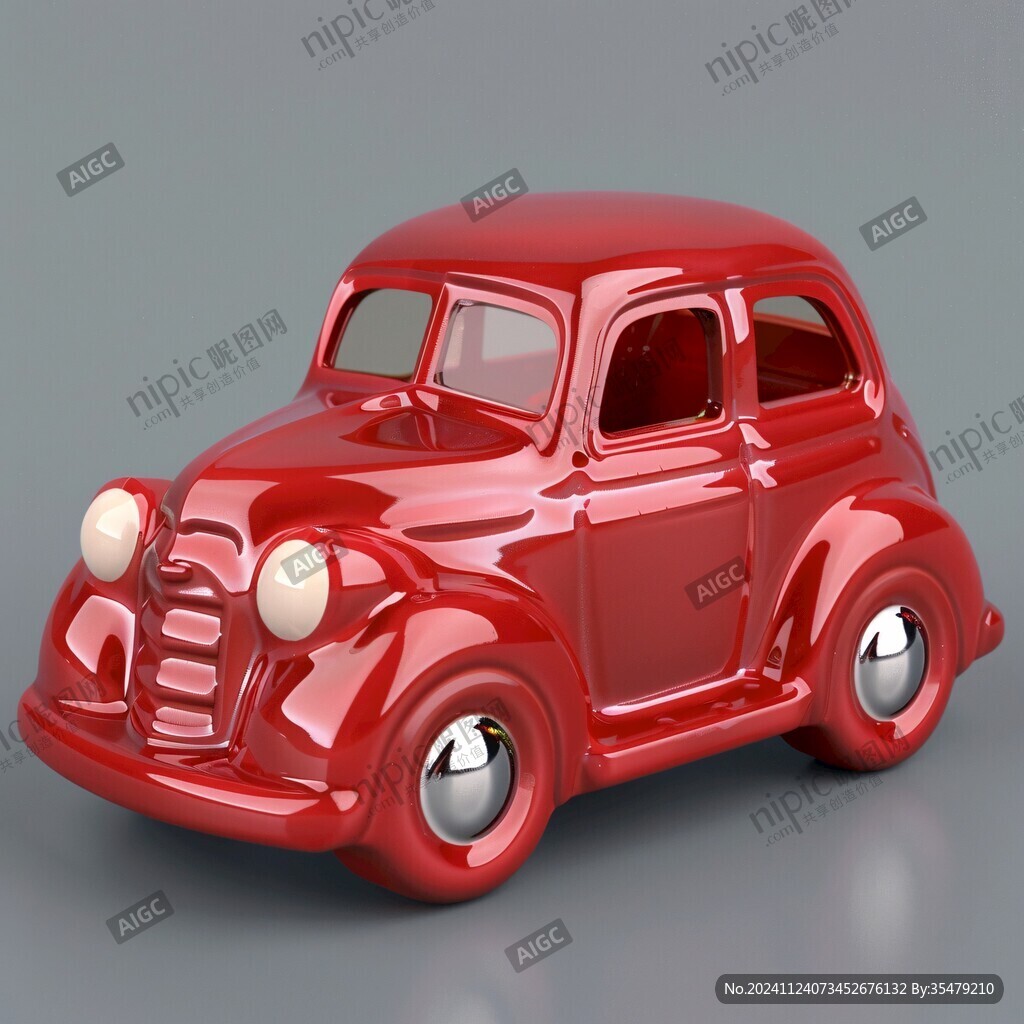 卡通汽車建模