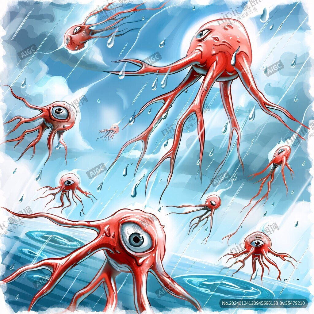 章魚插畫