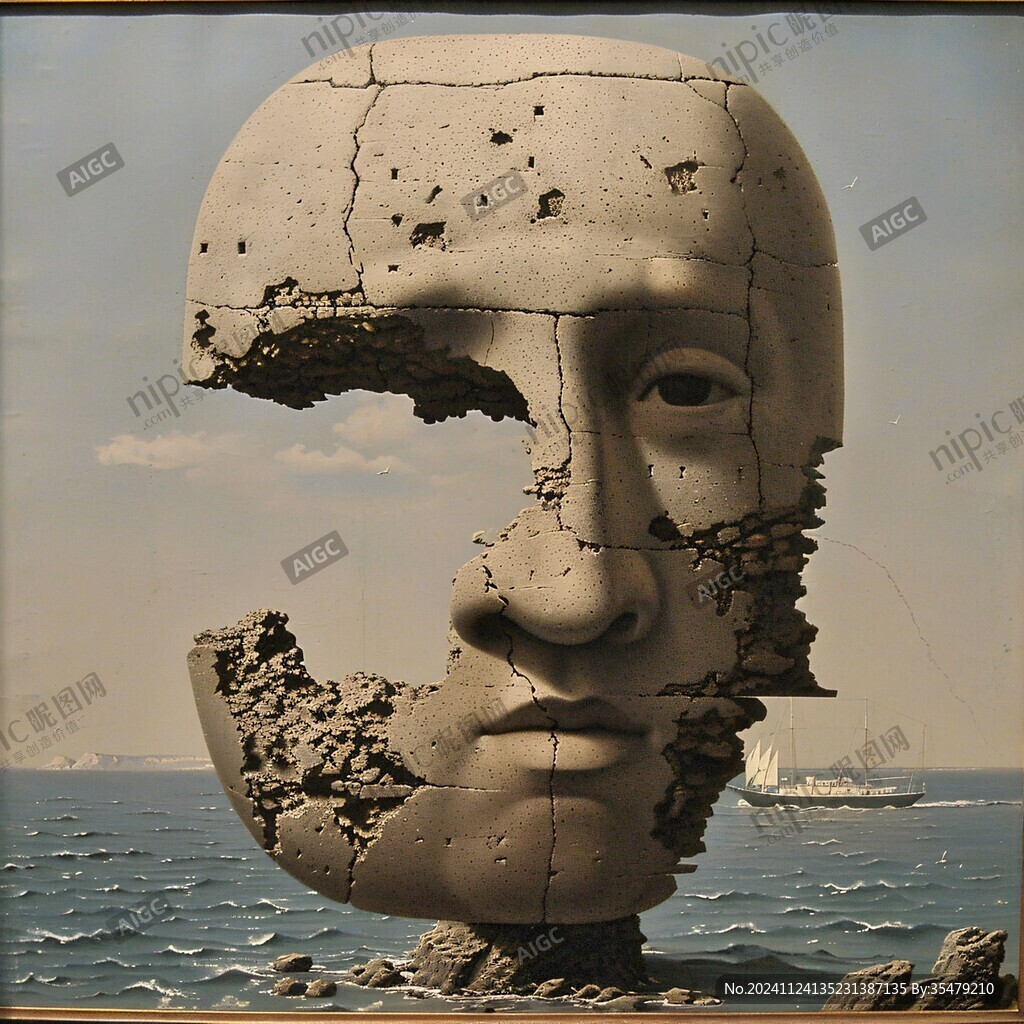 超現實意象雕塑作品