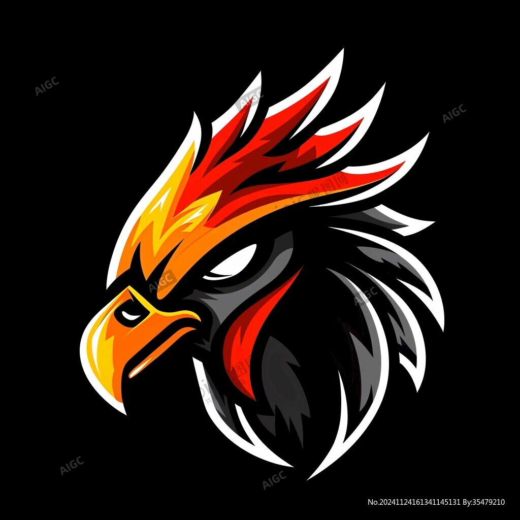 鷹頭設(shè)計logo