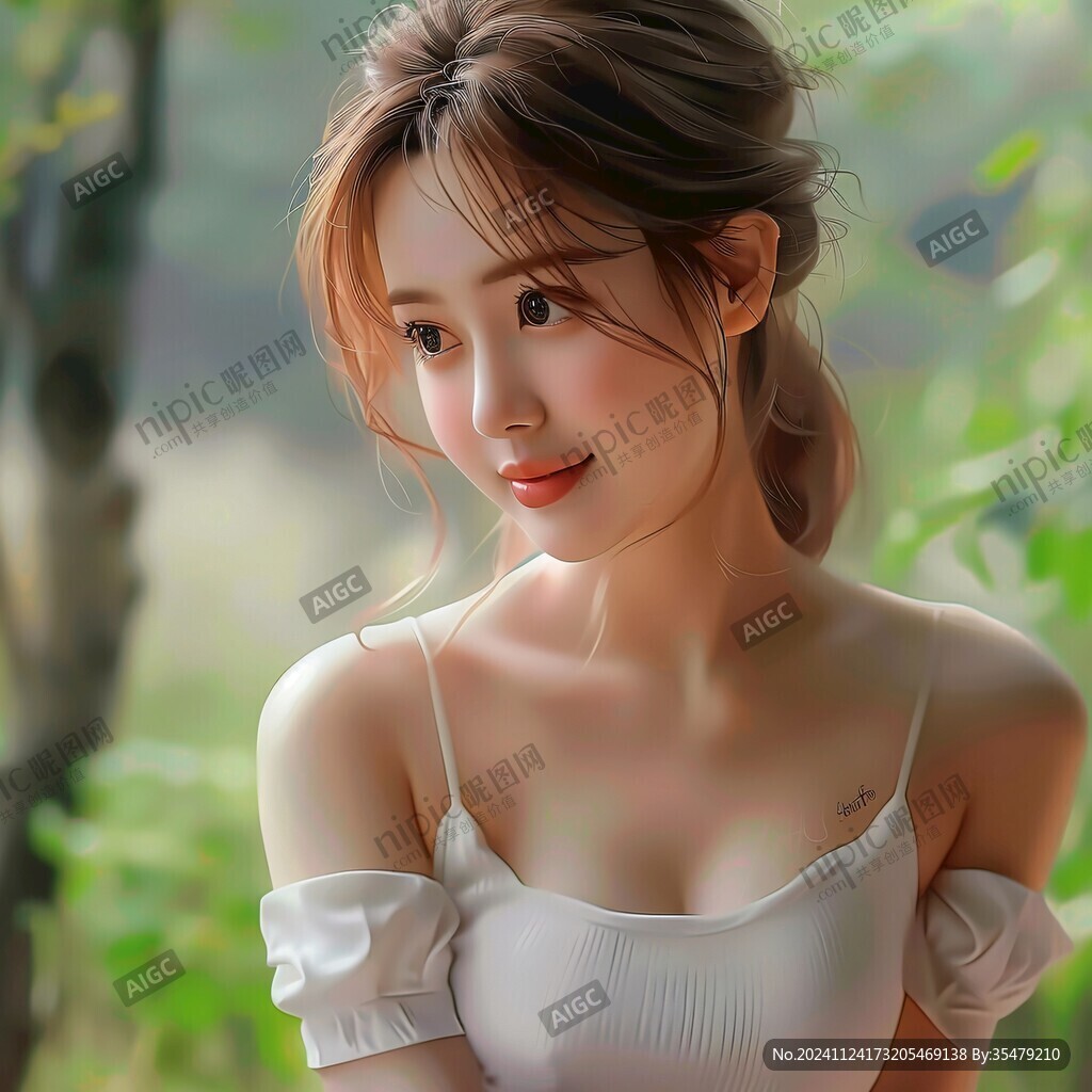 寫實(shí)人物插畫