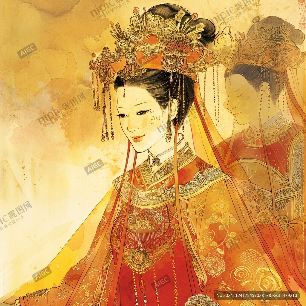 貴妃插畫